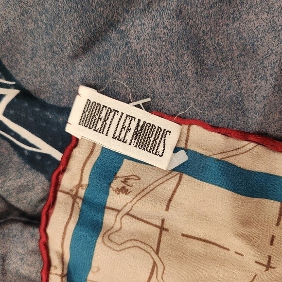 Robert Lee Morris Square Scarf - Picture 9 of 10